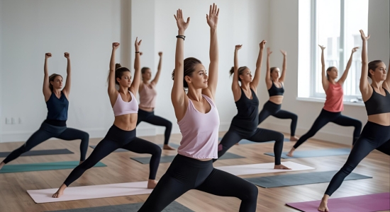 jóga - cvičení ve studiu